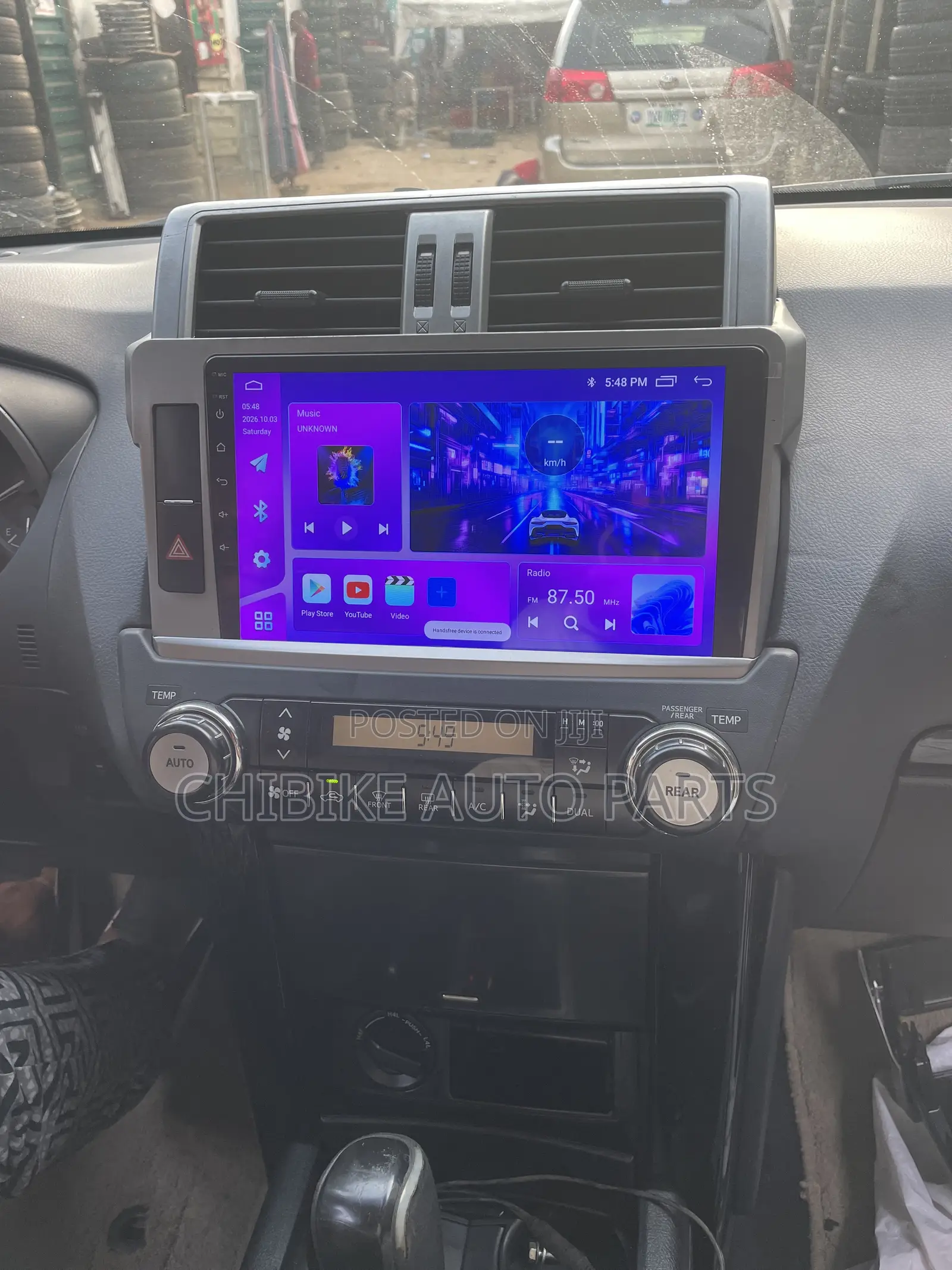 Land Cruiser Prado 2013-2016 Navigation Android/Reverse Camera