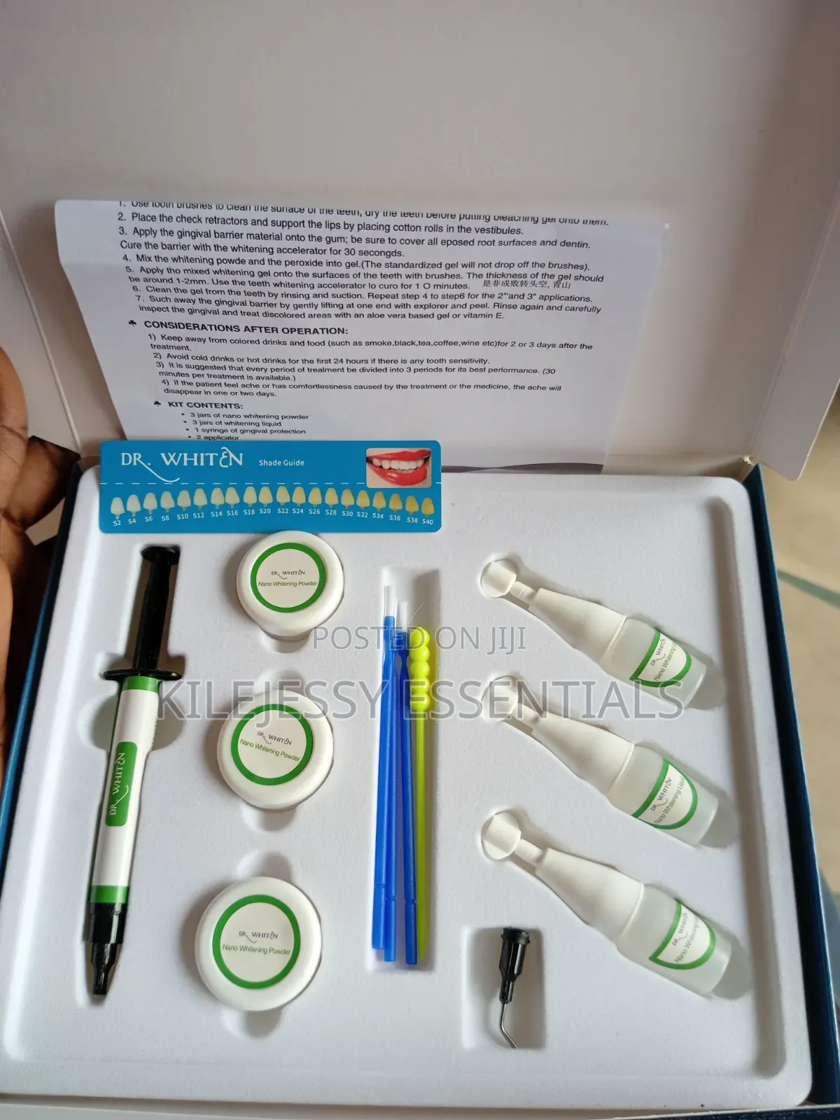 Dr Whiten Teeth Whitening Kit – Professional Dental Whitening Set
