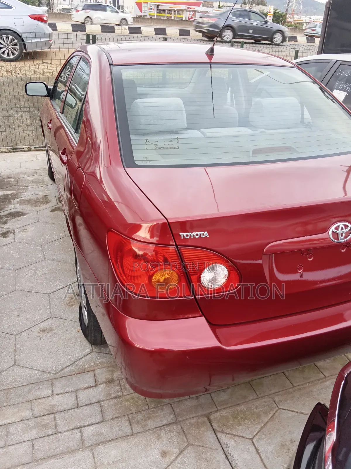 Toyota Corolla 2003 Red