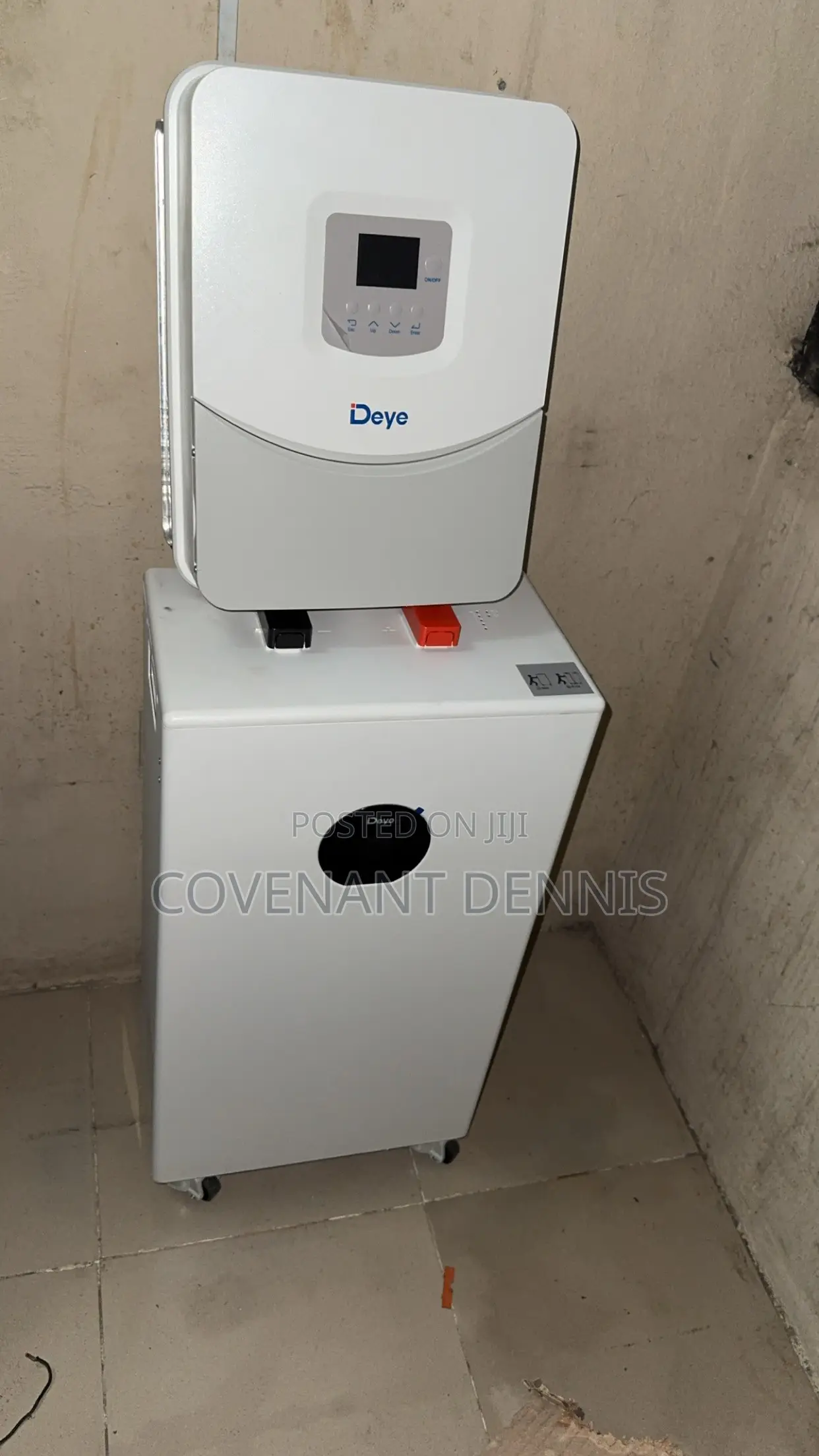 Deye 6.6kw 48v Ip65 Hybrid Inverter With 16kwh Lithium Battery