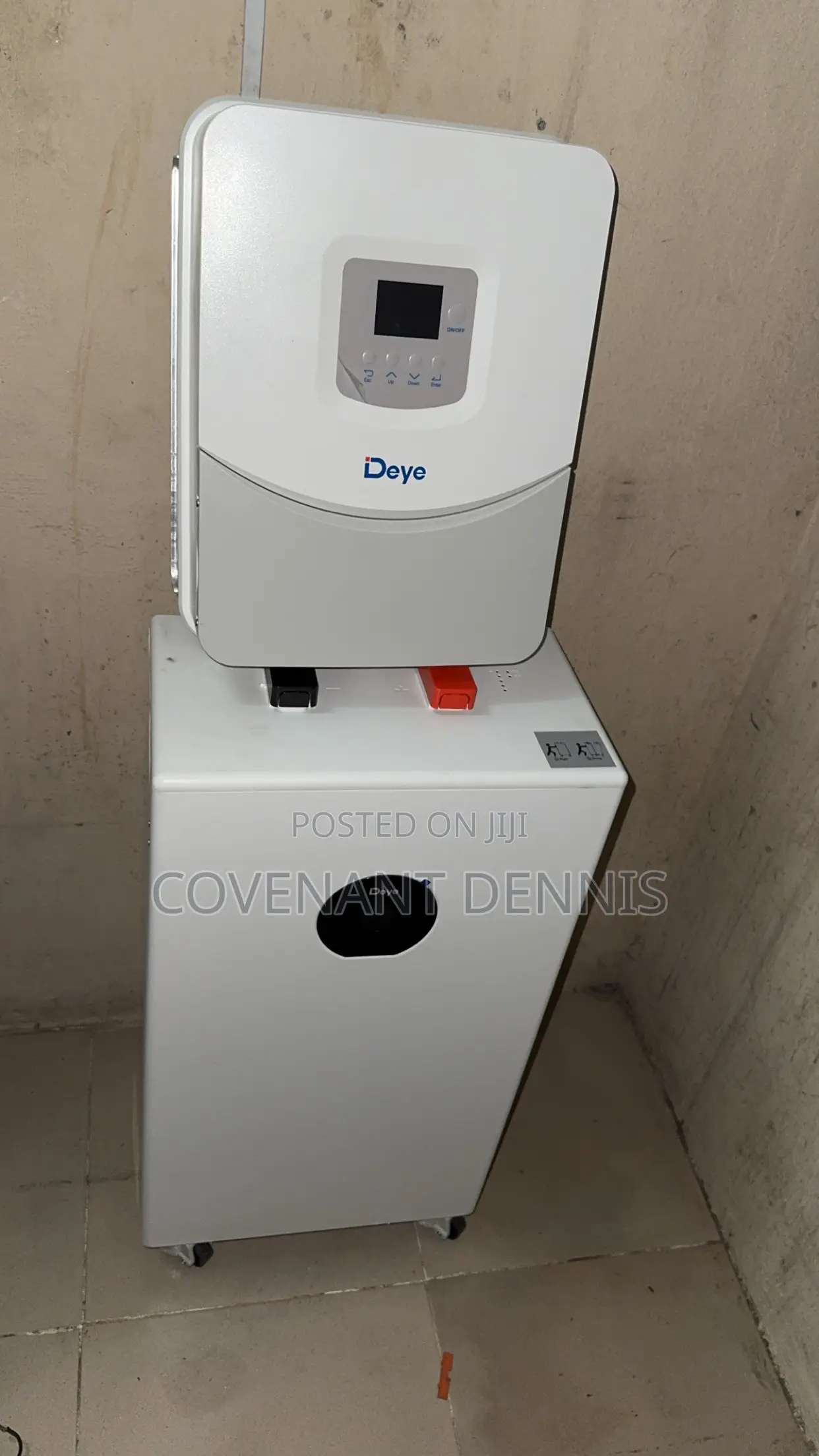 Deye 6.6kw 48v Ip65 Hybrid Inverter With 16kwh Lithium Battery