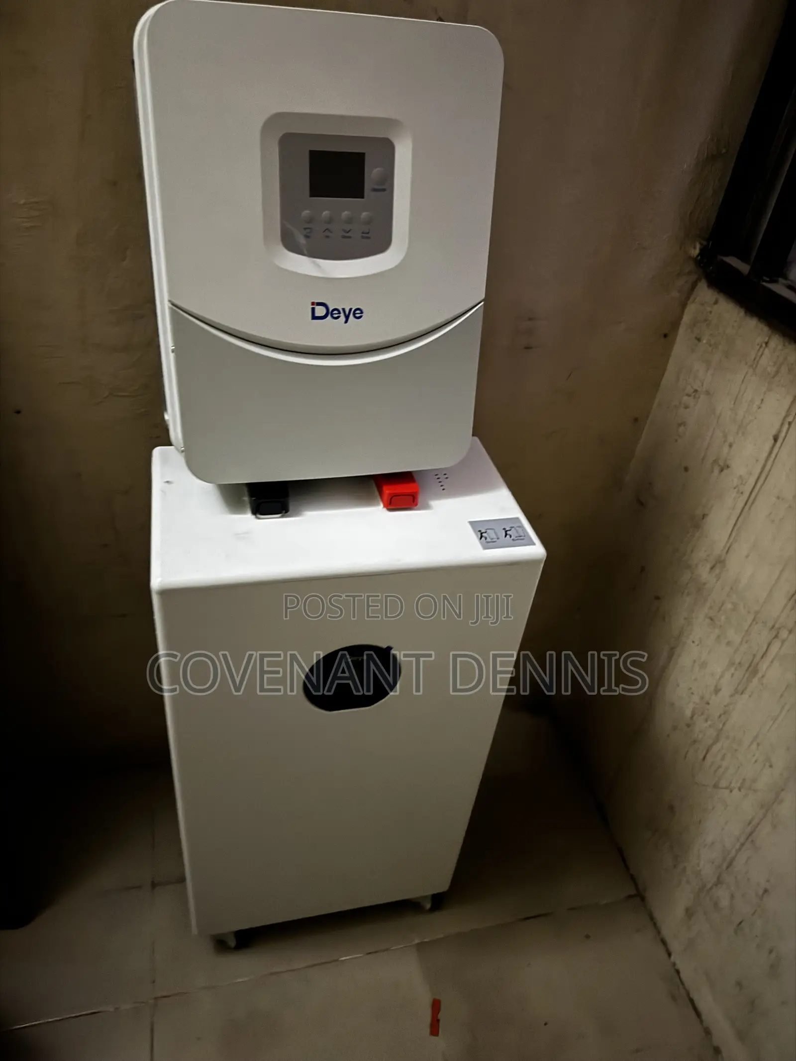 Deye 6.6kw 48v Ip65 Hybrid Inverter With 16kwh Lithium Battery