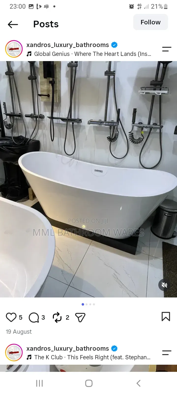 White Acrylic Bathtubs