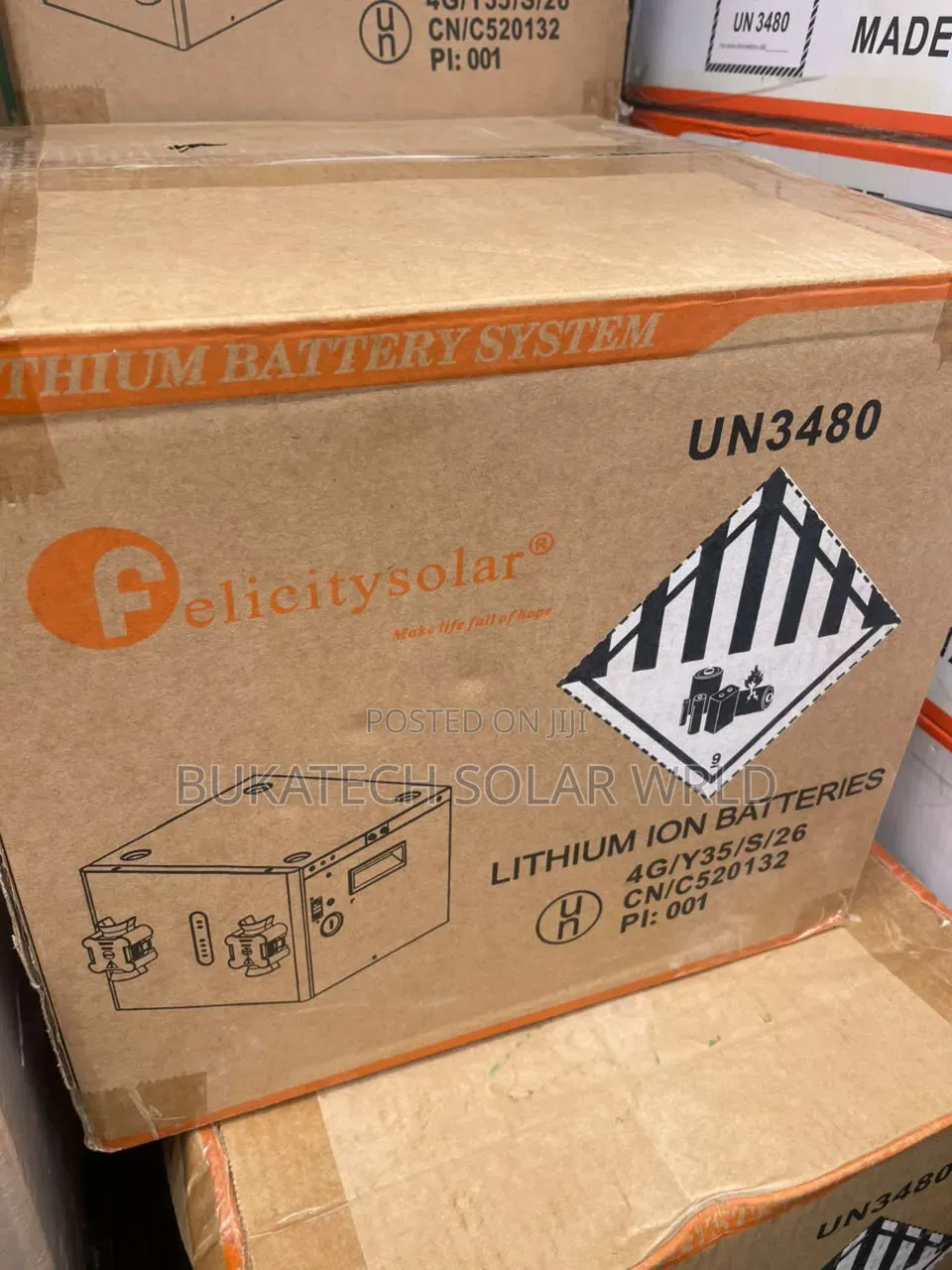 2.5kwh 12v Felicity Lithium Battery
