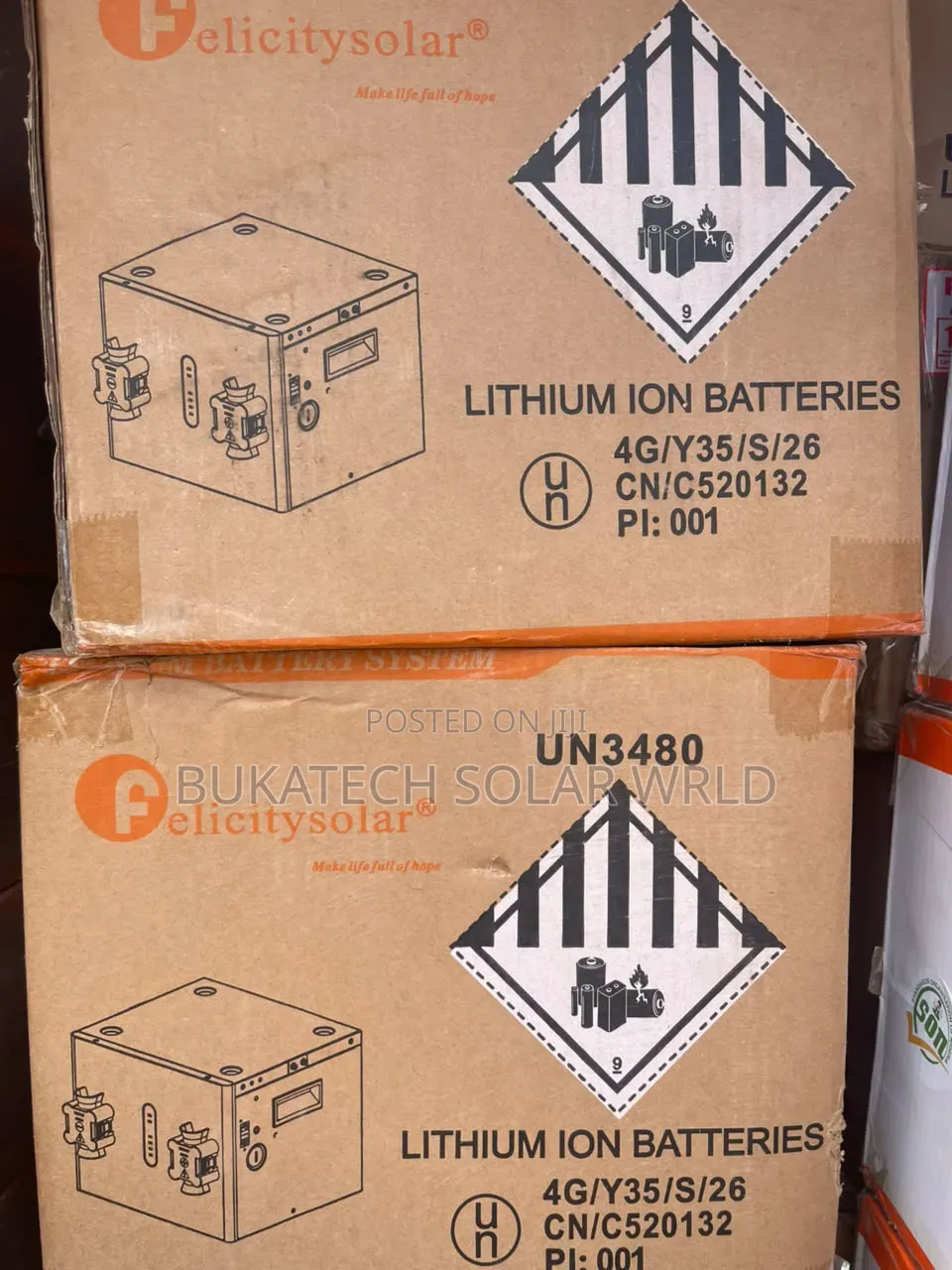 2.5kwh 12v Felicity Lithium Battery