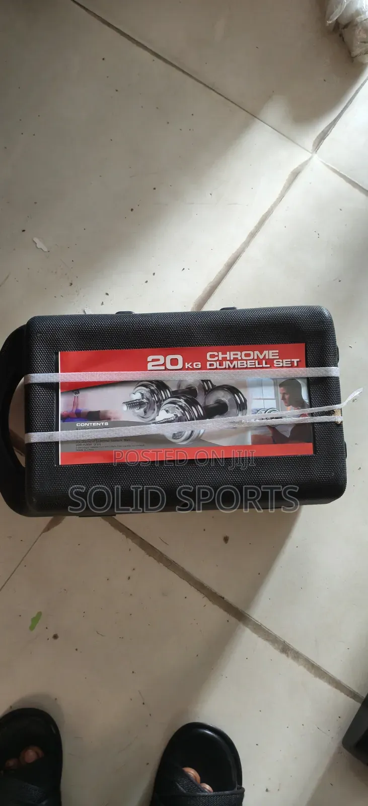 Set of Complete 20 Kg Case With Extra Bar
