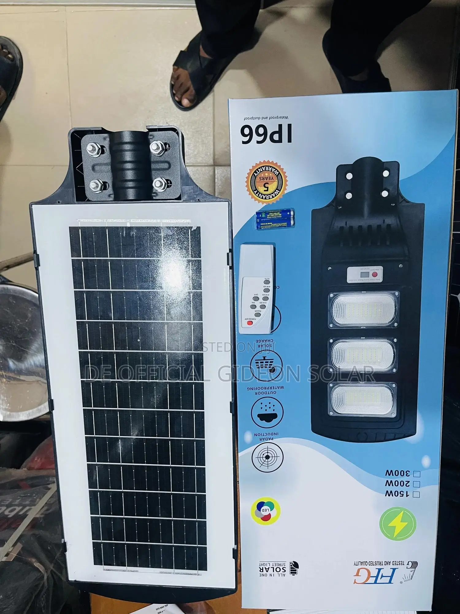 FFG Street Light With 5yrs Warranty (150-300watts)