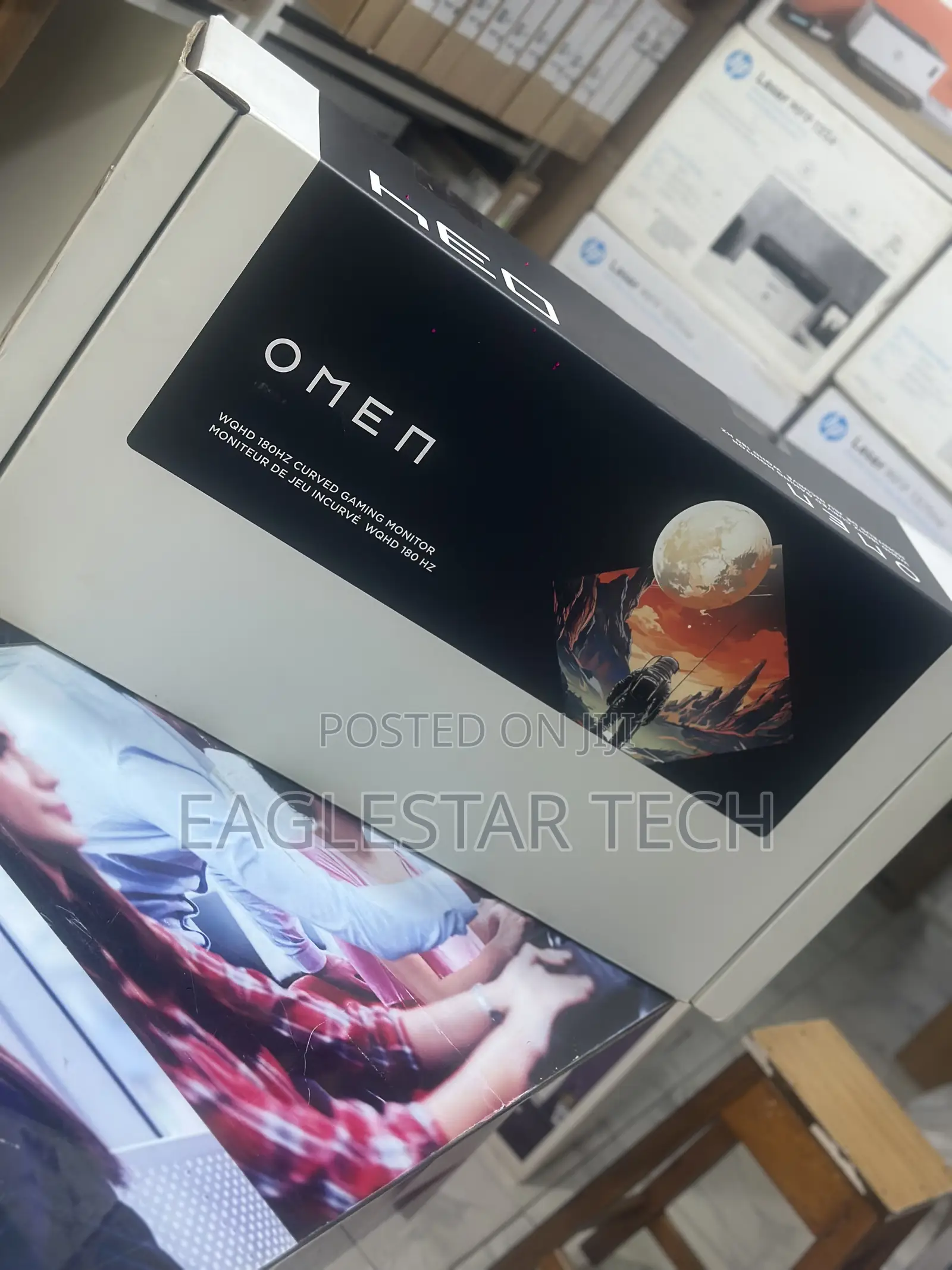 HP Omen 34 Inch Coved Monitor