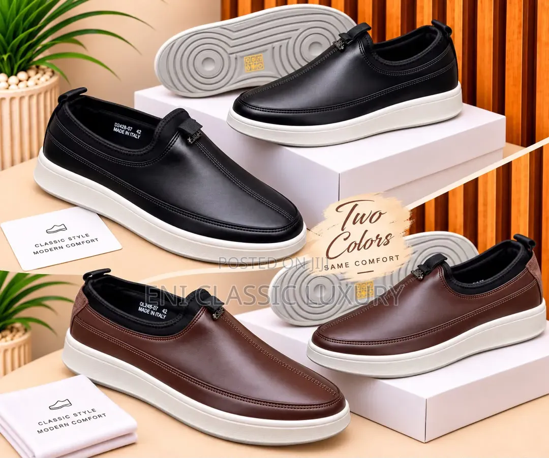 Pure Quality Luxury Men's Flats Shoes Collection Best Quality Well
