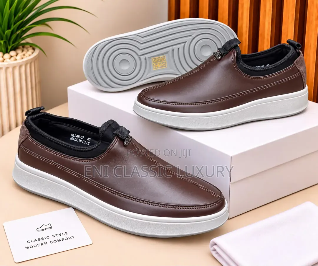 Pure Quality Luxury Men's Flats Shoes Collection Best Quality Well