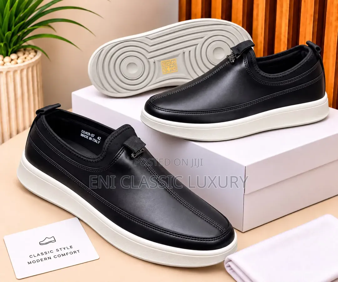 Pure Quality Luxury Men's Flats Shoes Collection Best Quality Well