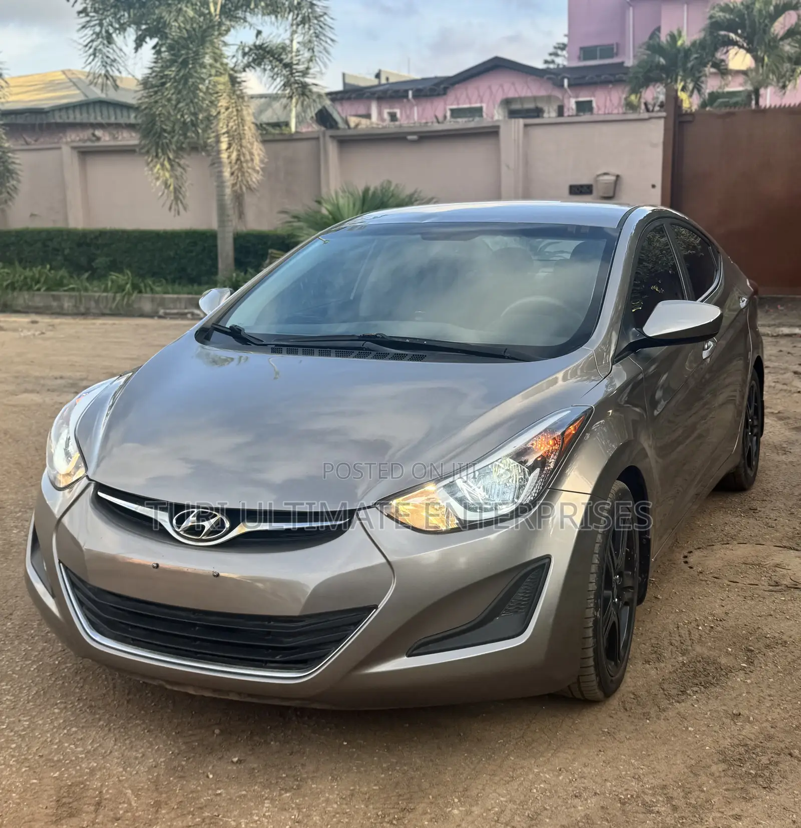 Hyundai Elantra 2014 Brown