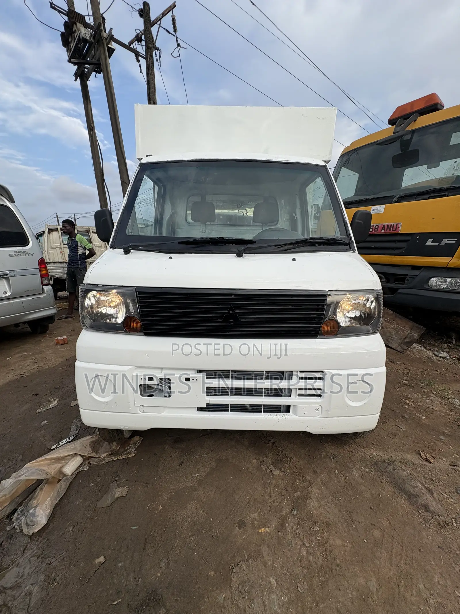 Mitsubishi Minicab Openbox-Truck 2008