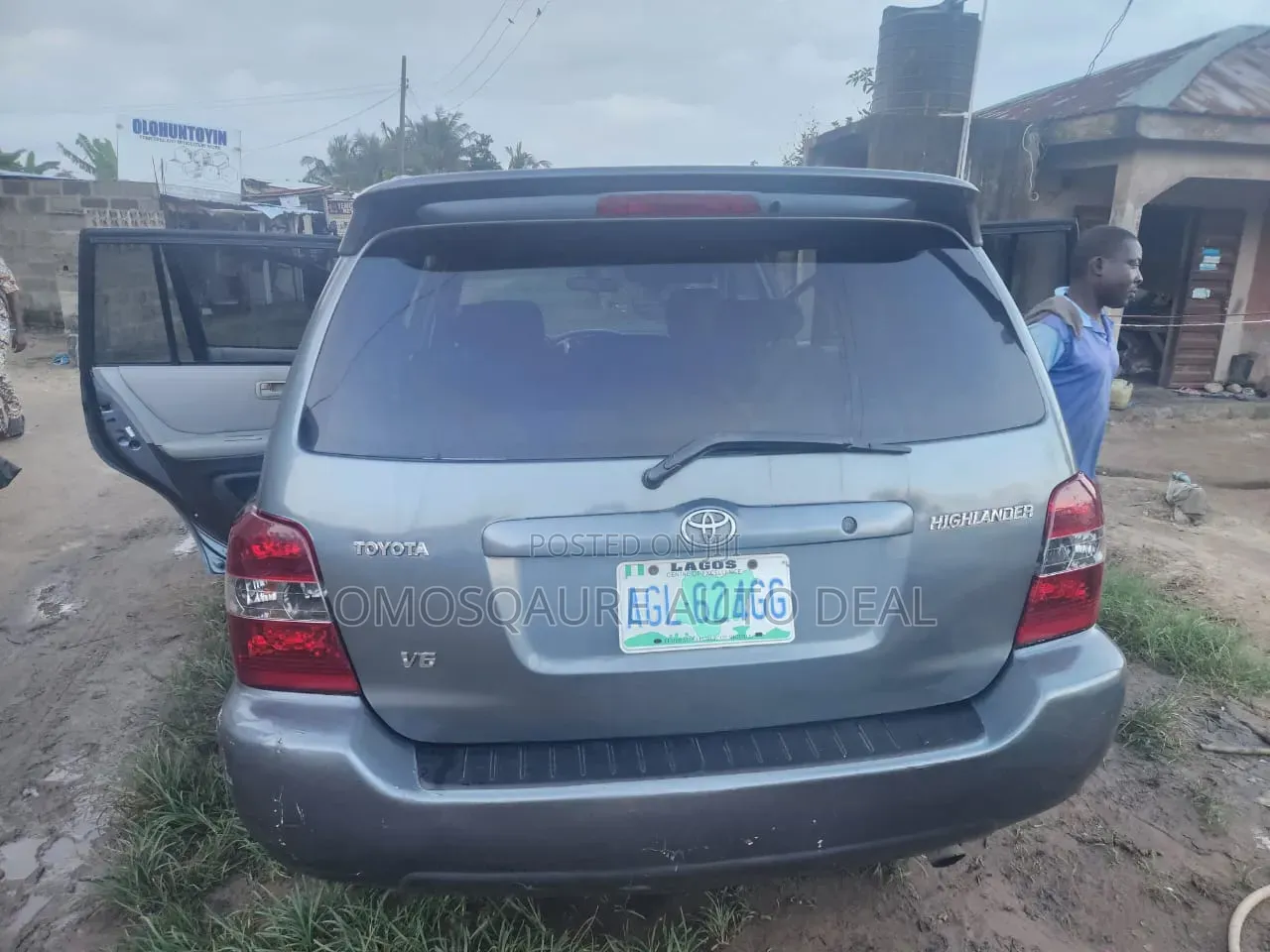 Toyota Highlander Limited V6 2006 Blue