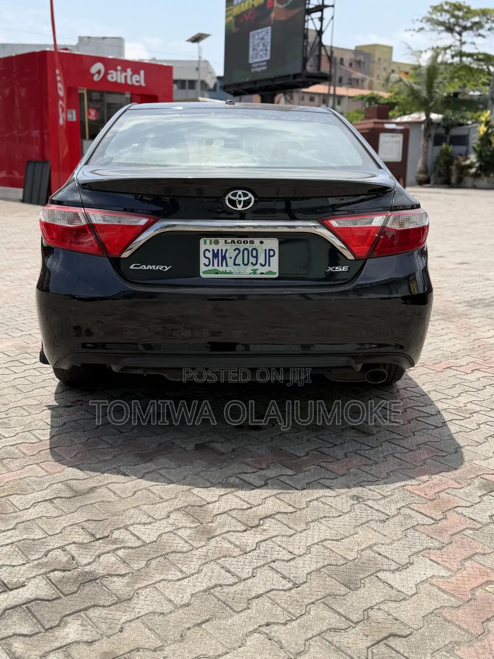 Toyota Camry XSE 4dr Sedan (2.5l 4cyl 6A) 2016 Black