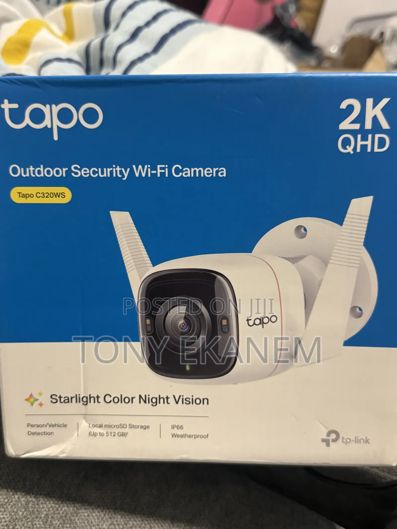 TP-Link Tapo C310 2K QHD Outdoor Wi-Fi Security Camera – Night Vision