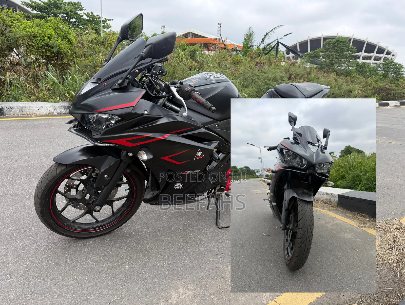 Yamaha R3 2018 Black
