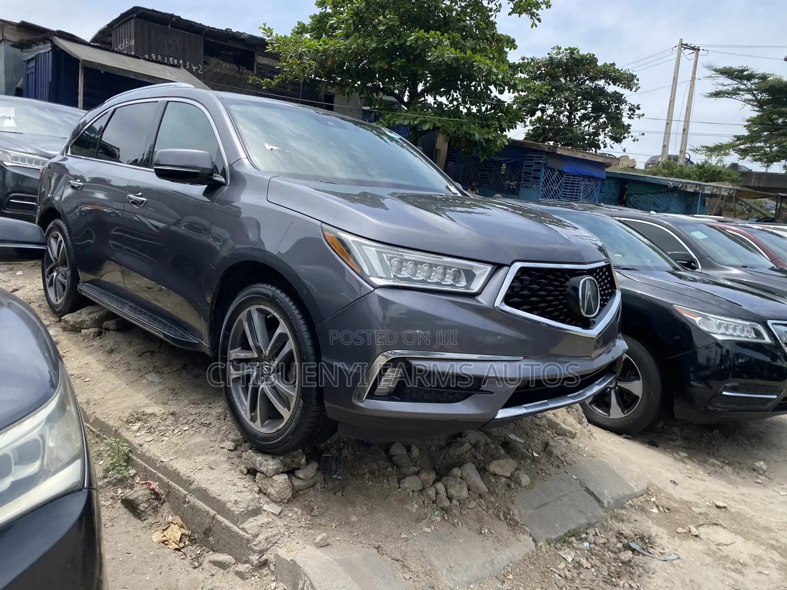 Acura MDX w/Advance & Ent. Pkgs SH-AWD 2018 Gray