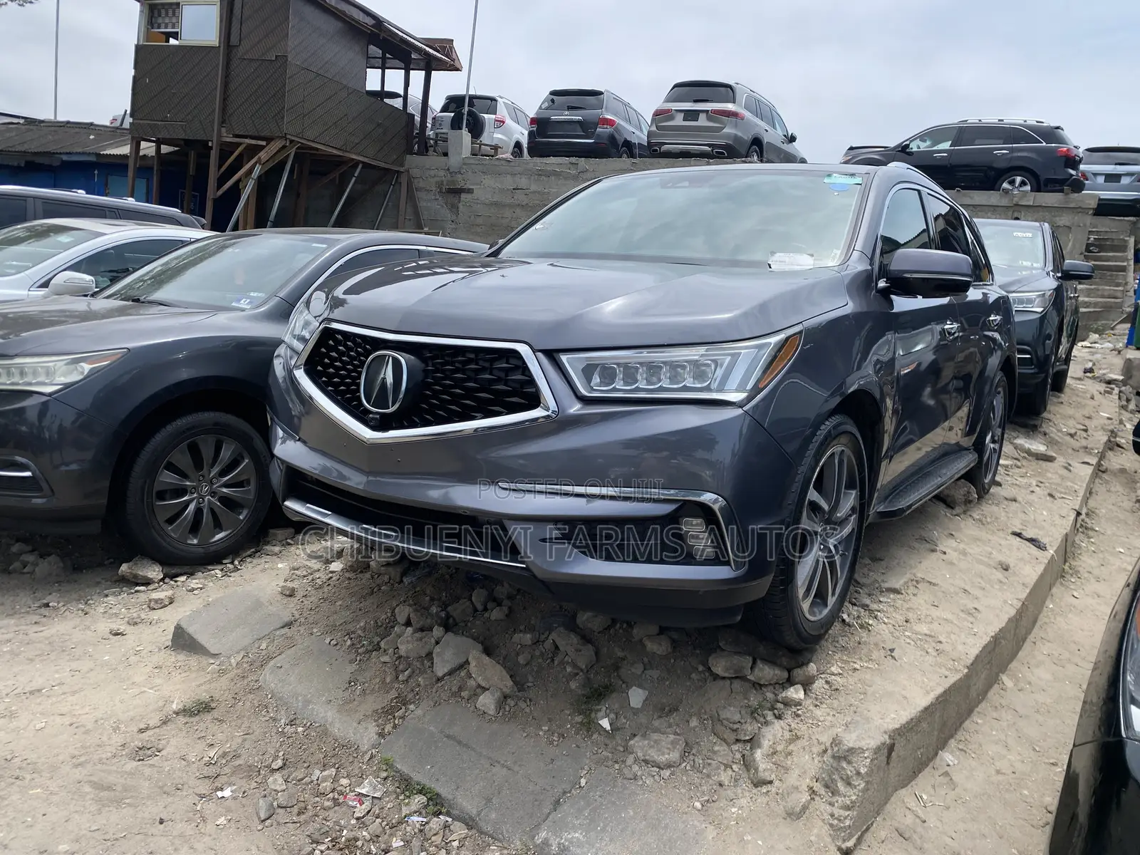 Acura MDX w/Advance & Ent. Pkgs SH-AWD 2018 Gray