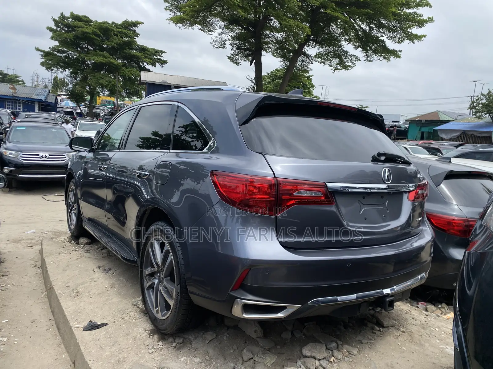 Acura MDX w/Advance & Ent. Pkgs SH-AWD 2018 Gray