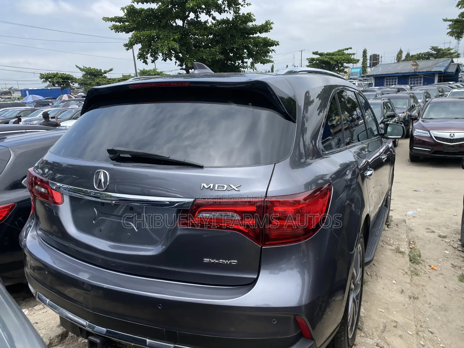 Acura MDX w/Advance & Ent. Pkgs SH-AWD 2018 Gray