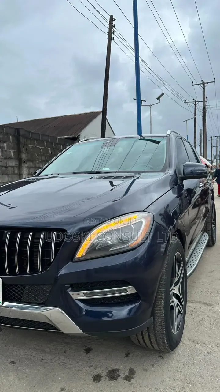 Mercedes-Benz M Class 2015 Blue