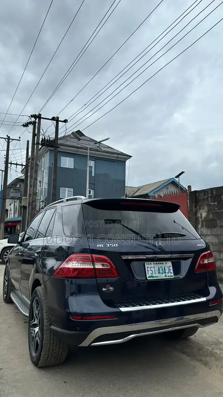 Mercedes-Benz M Class 2015 Blue
