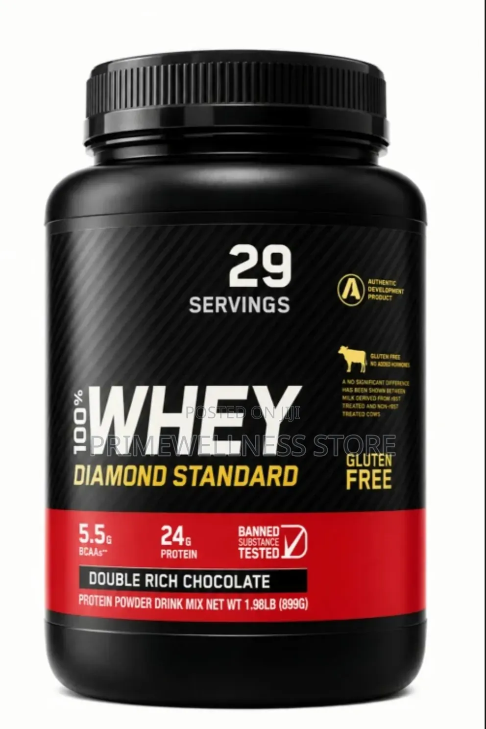 100% Whey Diamond Standard, Double Rich Chocolate