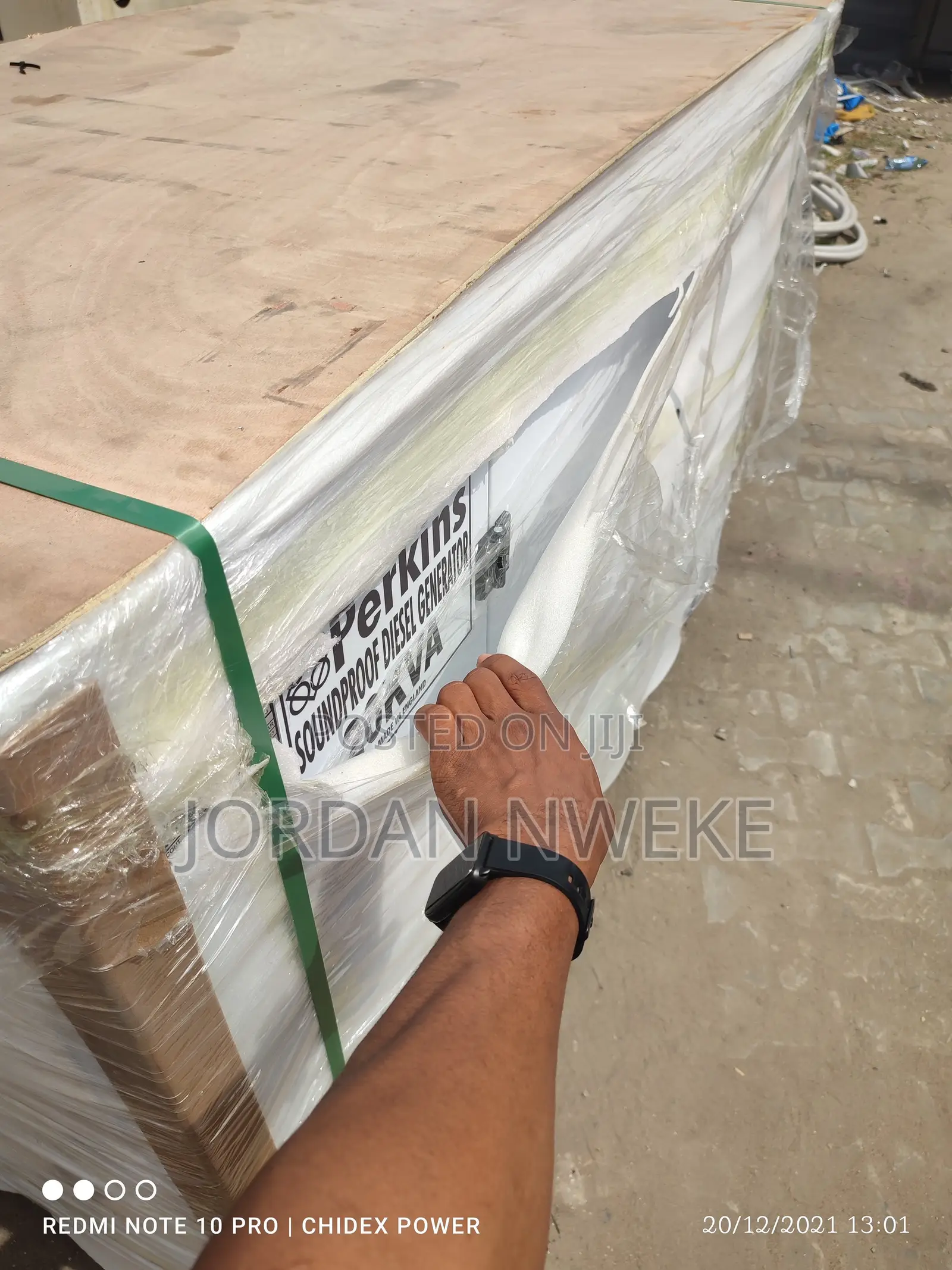 Sp 20kva Perkins Soundproof Diesel Generator With 2 Years Warranty