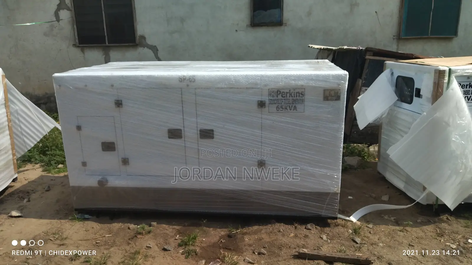 Sp {{65kva}} Perkins Soundproof Diesel Generator With 2 Years Warranty