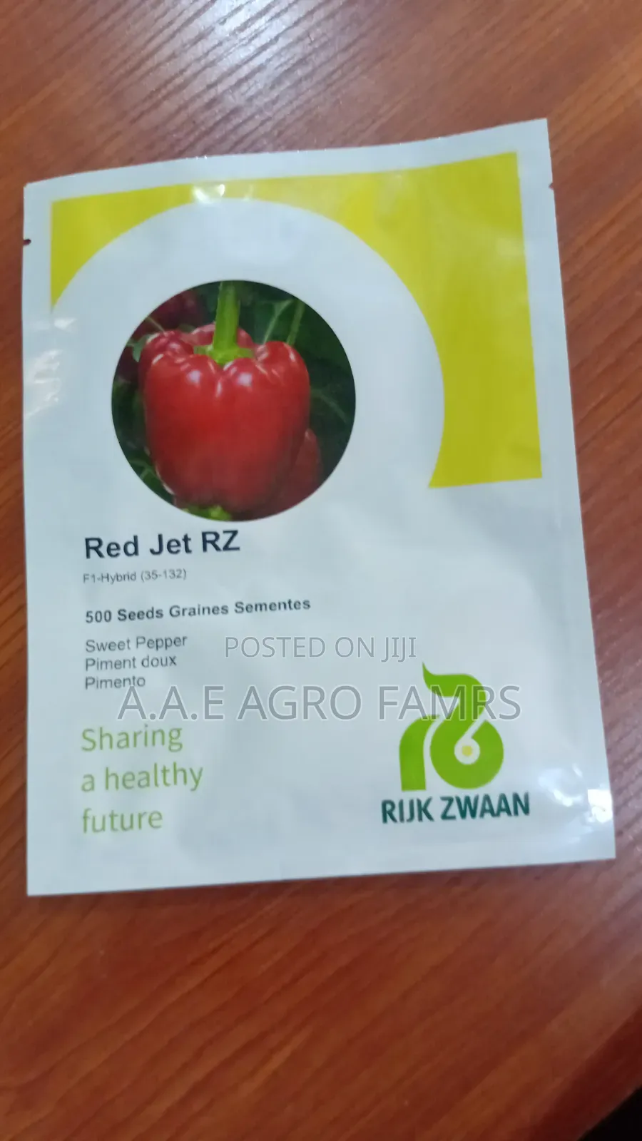 Red Jet Rz F1 Hybrid Sweet Pepper Seeds