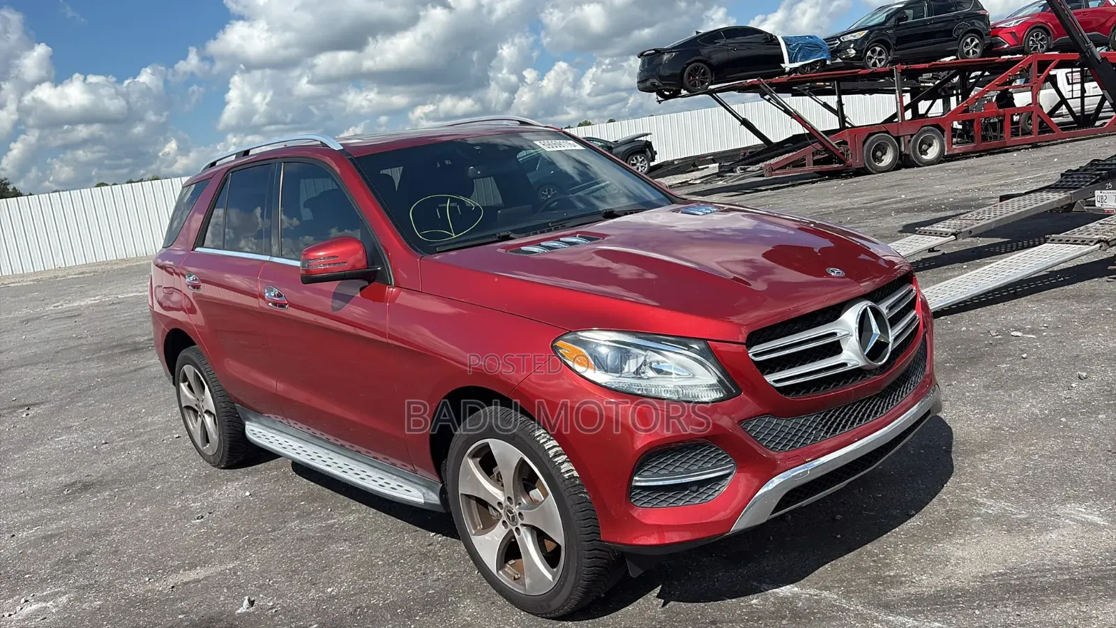 Mercedes-Benz GLE-Class GLE 350 2018 Red