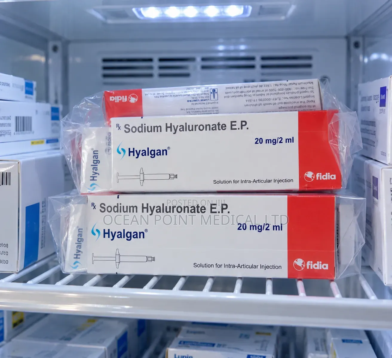 Sodium Hyaluronate E. P (Hyalgan 20mg/2ml)