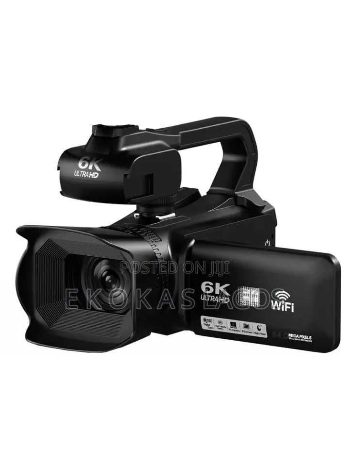 6k Ultra HD 64mp Touchscreen Video Camcorder Camera 18X Digital Zoom