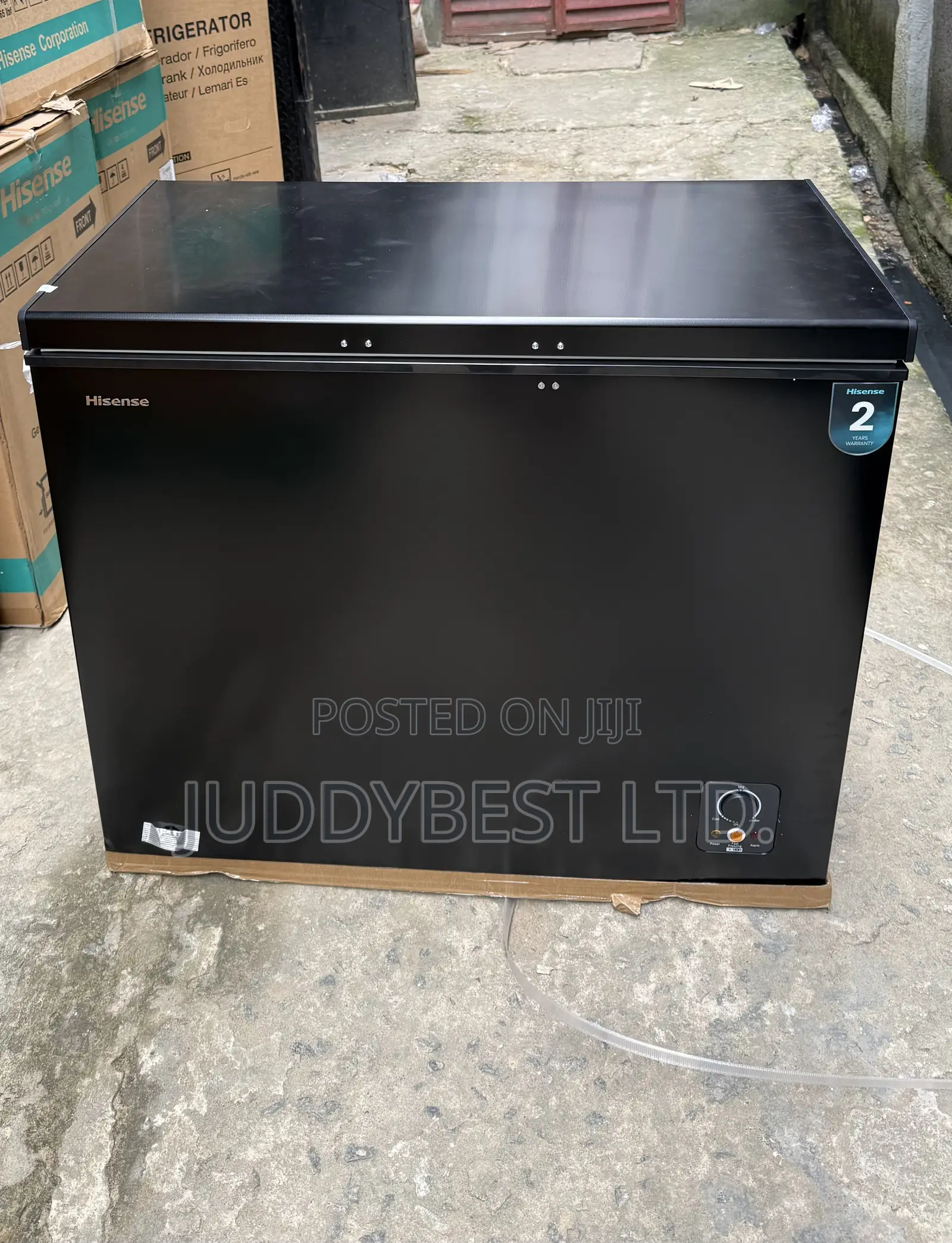 Hisense Freezer 320sh 240l Black With Glass