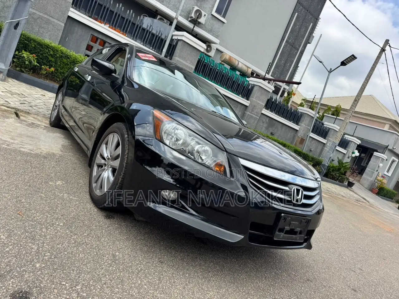 Honda Accord Sedan EX-L V-6 2011 Black