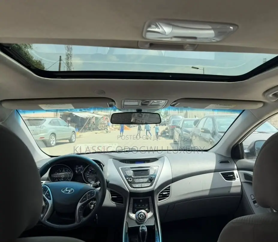 Hyundai Elantra Limited Sedan FWD (1.8L 4cyl 6A) 2013 White