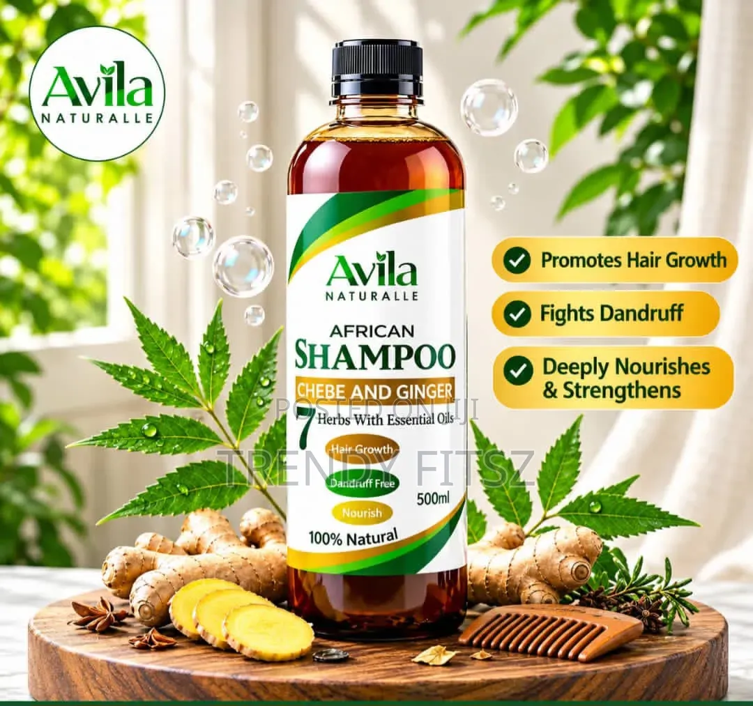 African Chebe Shampoo for Healthier, Stronger and Healthy Hair
