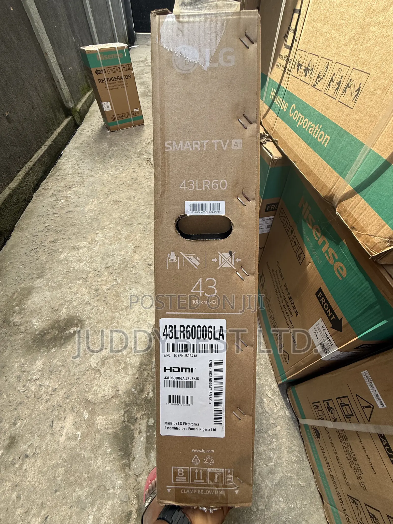 LG TV 43” Smart Ai FHD