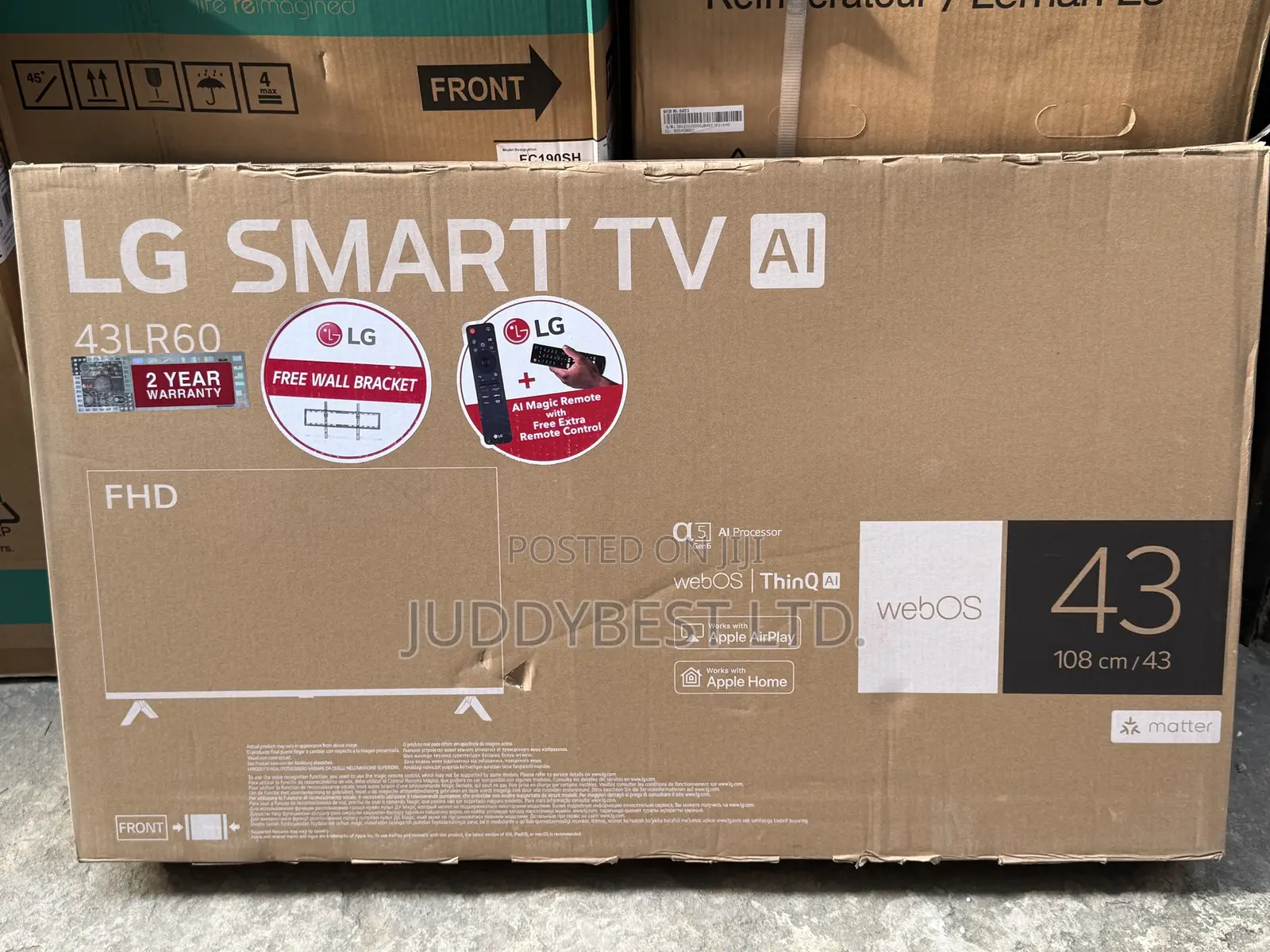 LG TV 43” Smart Ai FHD