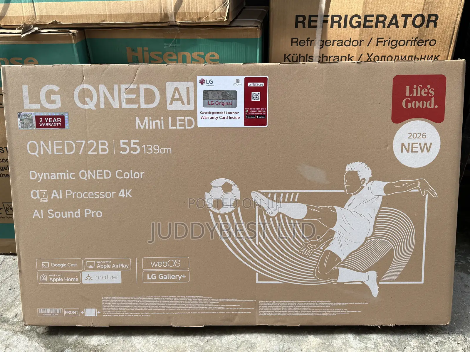LG TV 55qned