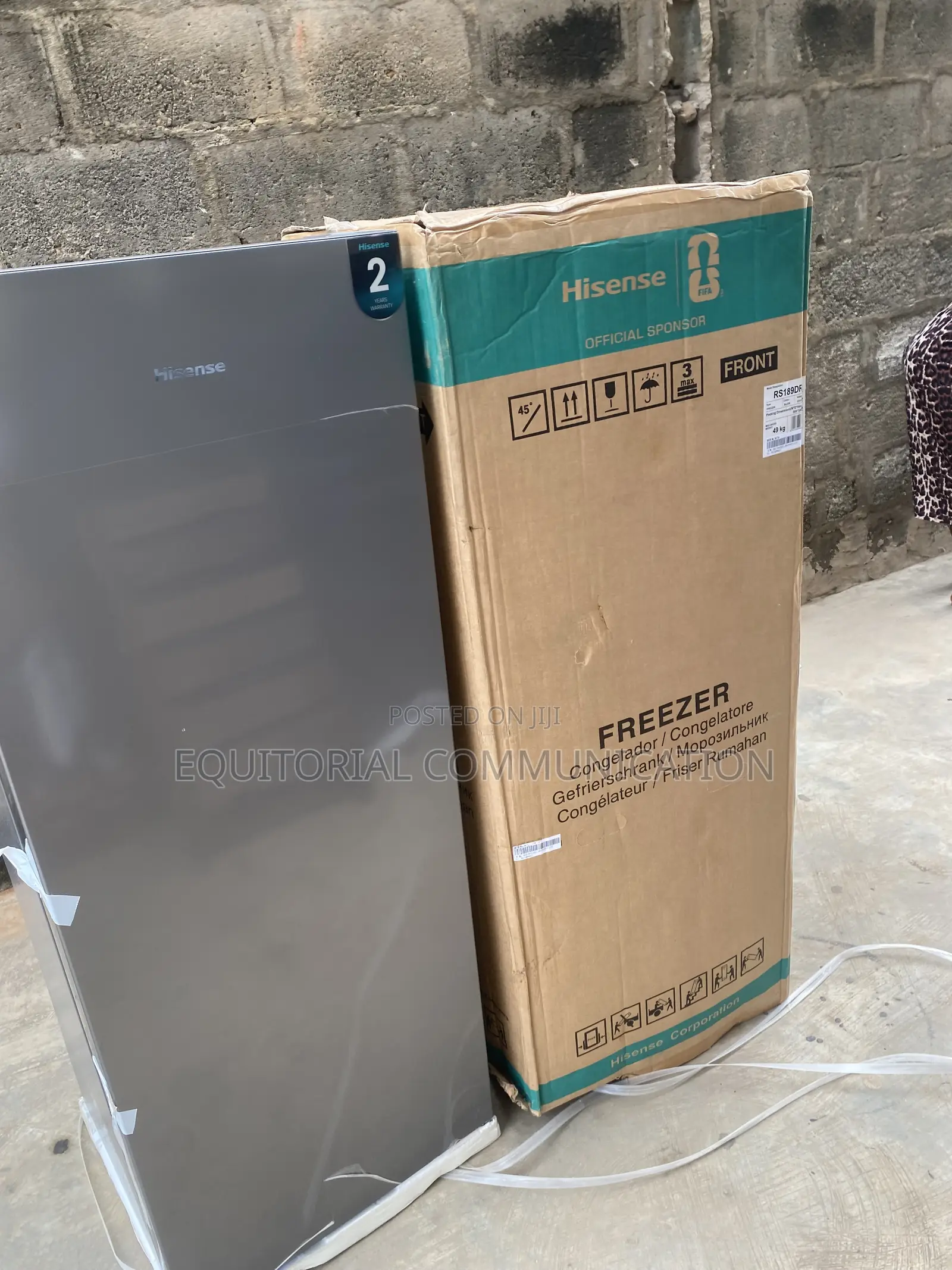 Hisense RS189DR 190L Home Upright Freezer