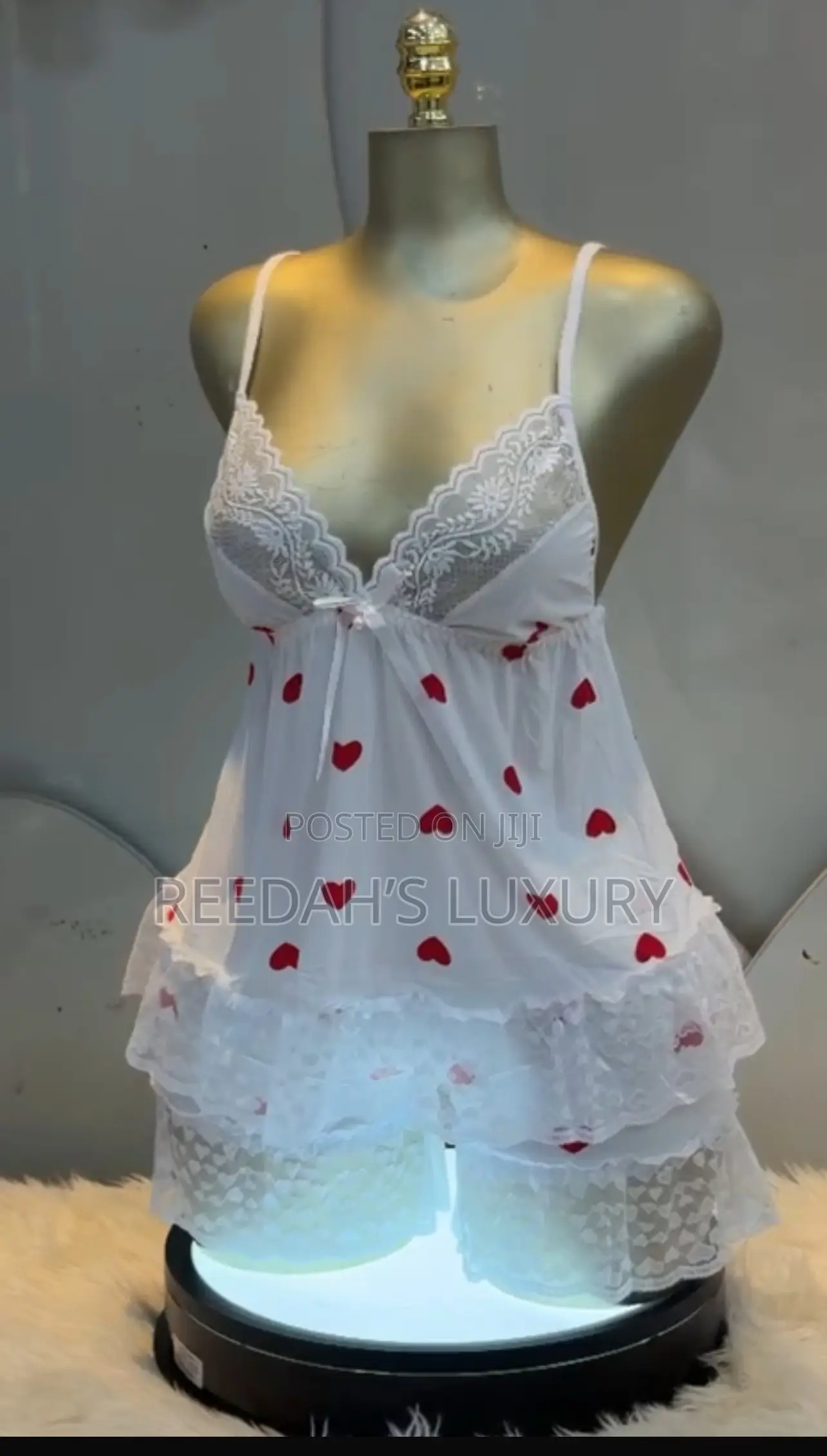 Heartfelt Lace Lounge Set