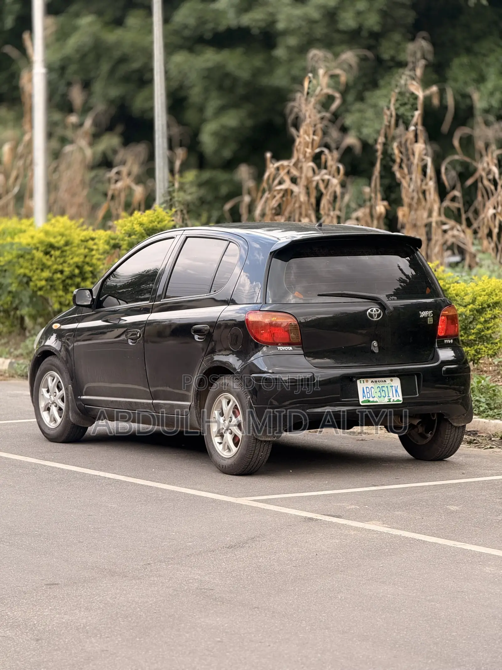 Toyota Yaris 2005 Black