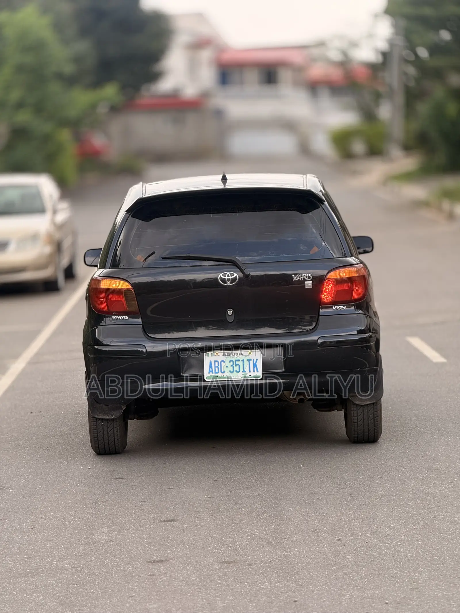 Toyota Yaris 2005 Black
