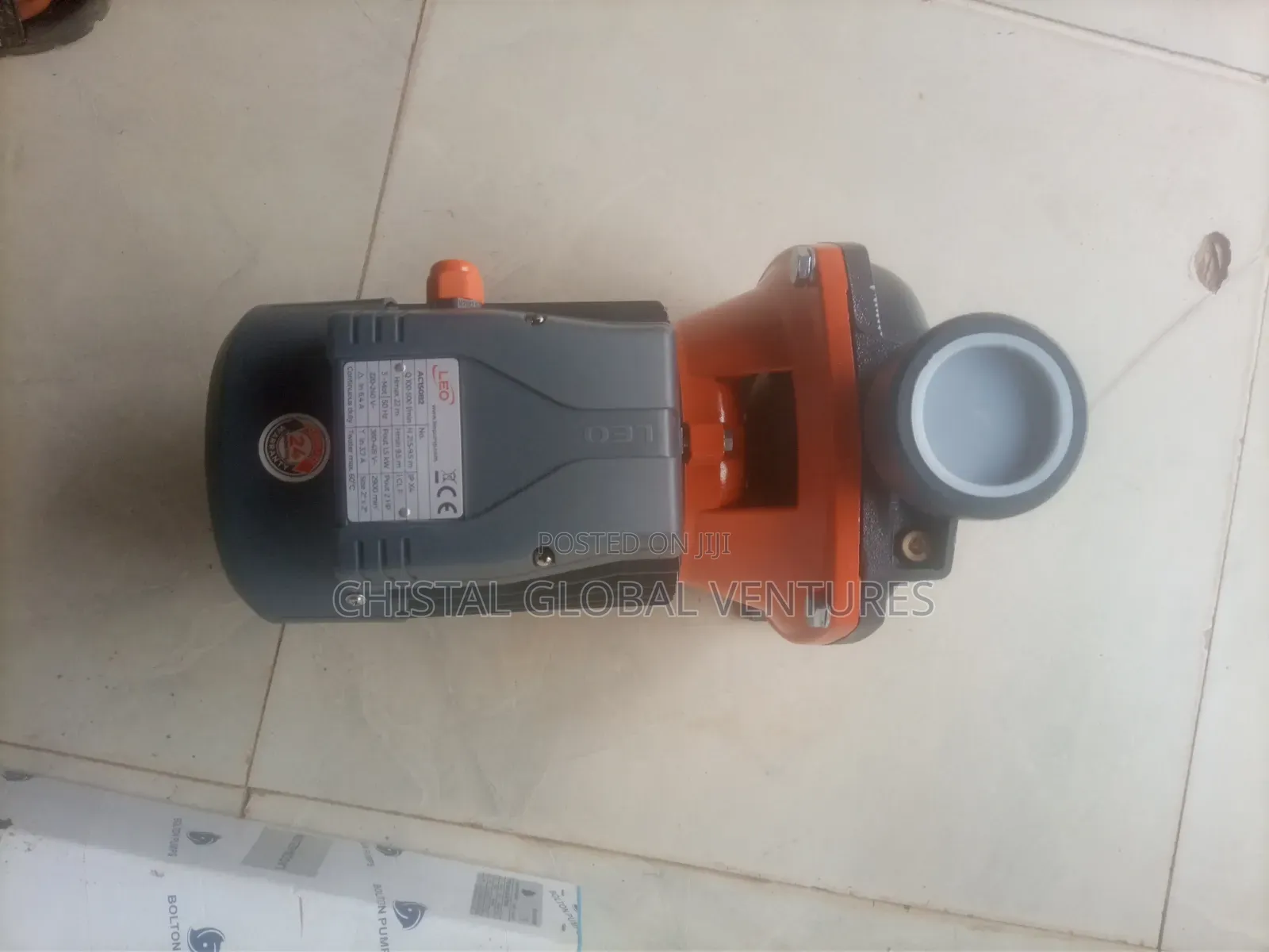 LEO 2HP 3-Phase Centrifugal Pump AC150B2 (500l/Min)