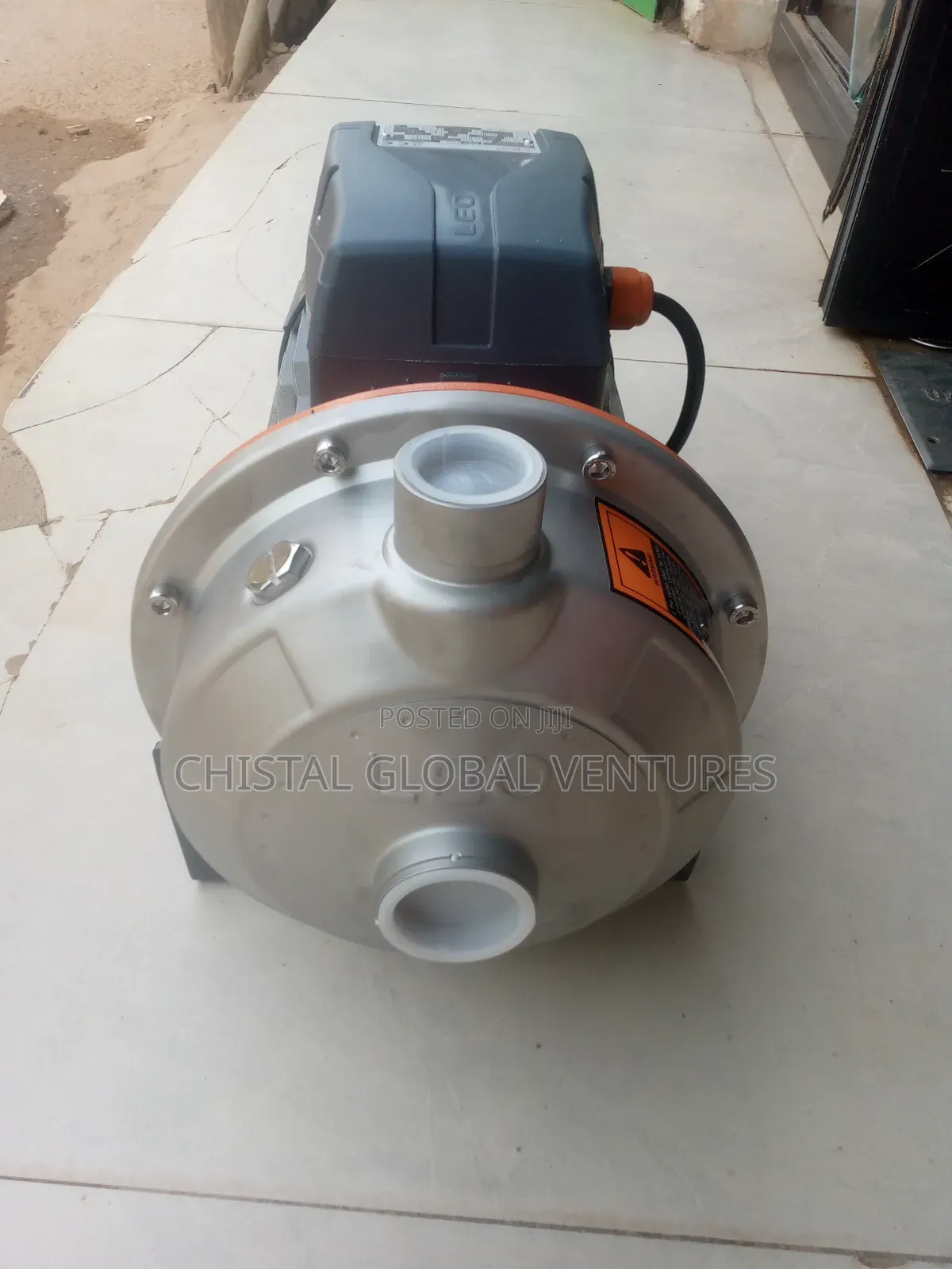 LEO 1.5HP Stainless Steel Centrifugal Pump for Hot Water 85°C