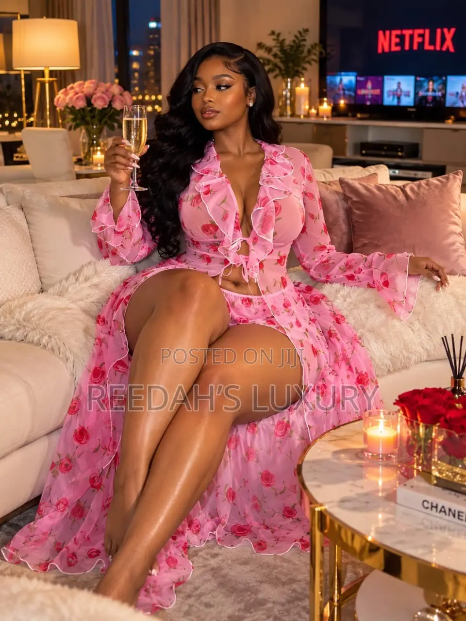 Sexy Mesh Lingerie/Loungewear