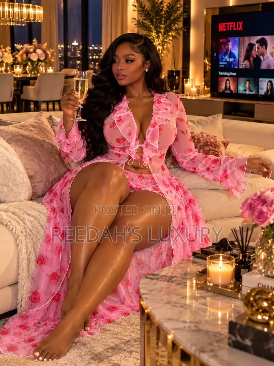 Sexy Mesh Lingerie/Loungewear