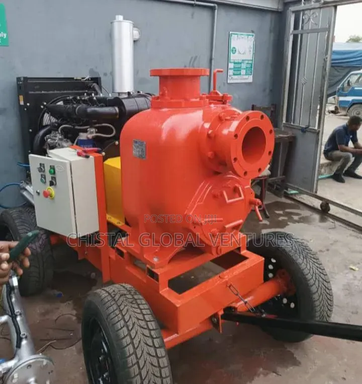 MAS DAF Self-Priming Non-Clog Diesel Sewage & Drainage Pump (300m3/H)